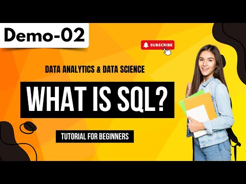 Data Analytics & Data Science Demo 02 | What Is SQL? | Tutorial for Beginners