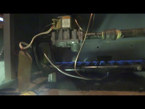 GAS BOILER PILOT WILL NOT STAY ON