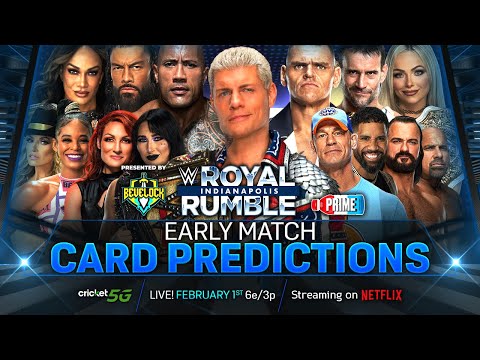 WWE Royal Rumble 2025 - Early Card [v4] | Bevelock