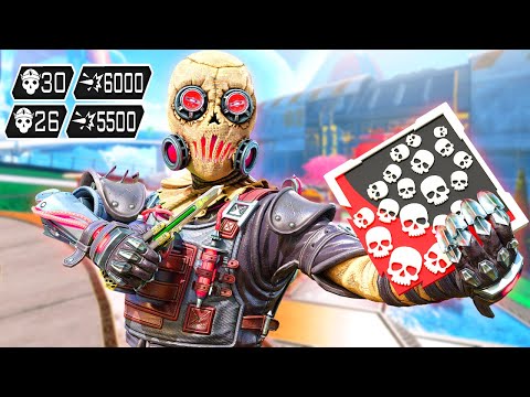 OCTANE 56 KILLS & 10500 DAMAGE IN TWO GAMES (Apex Legends Gameplay)