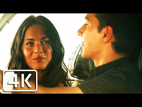 Transformers - Sam and BumbleBee meet Mikaela (Megan Fox & Shia Labeoff scene) [4K]