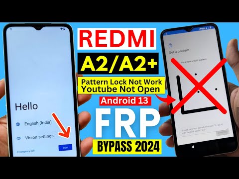 Redmi A2/A2+ FRP Bypass Android 13 New Trick 2024 | Redmi A2 Google Account Bypass | 100% Ok