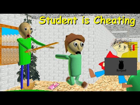 Student is Cheating - Baldi's Basics Mod