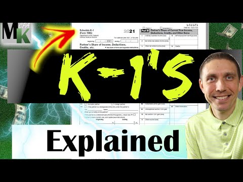 Learning How K-1's Worked Changed How I Invest (Schedule K-1 Explained)