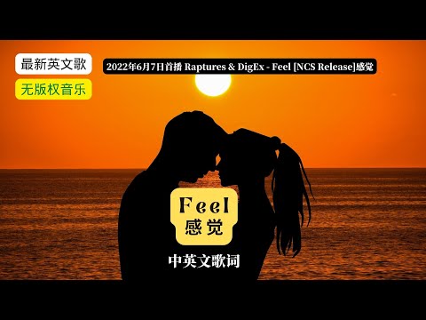 无版权音乐：Raptures & DigEx - Feel [NCS Release]感觉