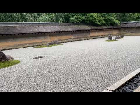 竜安寺　枯山水