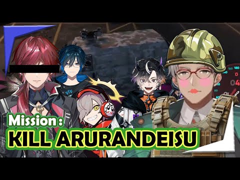 Arusan's gyaru cafe suddenly started a war arc【Hololive Holostars EngSub】