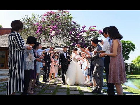 巴厘岛婚礼vlog|海之教堂海岛婚礼|结婚流程记录 | Our wedding in Bali Ocean Church|バリ島ウェディング教堂