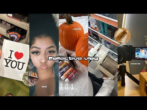 vlog✩: ulta run, painting pumpkin, new restaurant, chit chat w/us, etc.