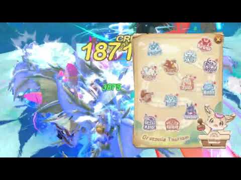 Draconia Saga - Lv80 1.3m Kensei vs 1.7m Dancer World Boss DPS Skill Rotation & Skill Wheel