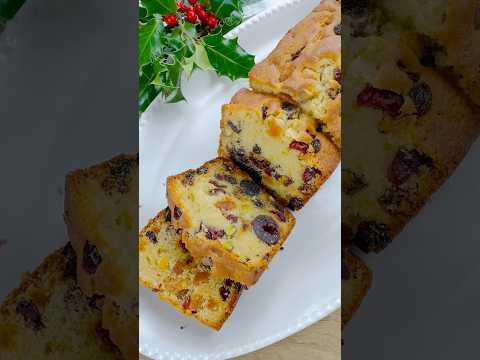 Easy Fruit Cake Recipe 🎄#shorts