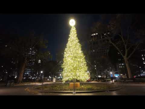 🗽 Live NYC Walk to Work: Southbound in Manhattan / Trees / Bridges - Dec 6, 2024