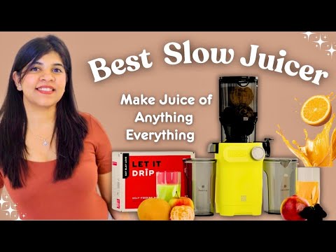 India’s Best Cold Press Slow Juicer - NUUK DRĪP ! Unboxing ! Review ! Make any Fresh juice 🥤 at home