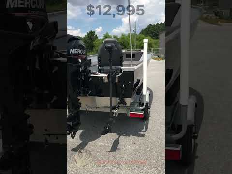 $12,995 Fish Ready! 2019 LUND® 1600 Fury Deep V with the MERCURY® 30hp 4-Stroke. #letstakeitoutside