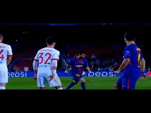 Finally Lionel Messi scored from a Free Kick 2017-2018 ● HD