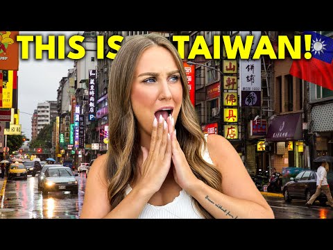 OUR FIRST TIME IN TAIWAN SHOCKED US! FIRST DAY IN TAIPEI 臺北 🇹🇼