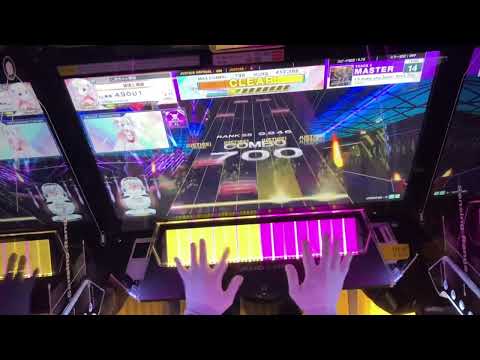 CHUNITHM｢I'll make you Super Rock Star｣MASTER AJ