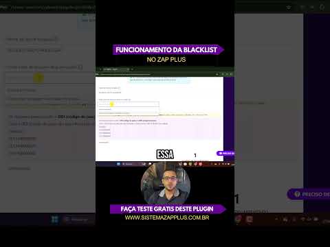 Funcionamento da Blacklist no Zap Plus #shorts