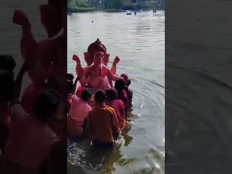 Ganesh visarjan stetas #shorts #ganeshvisarjan #stetas #trending #ganesh