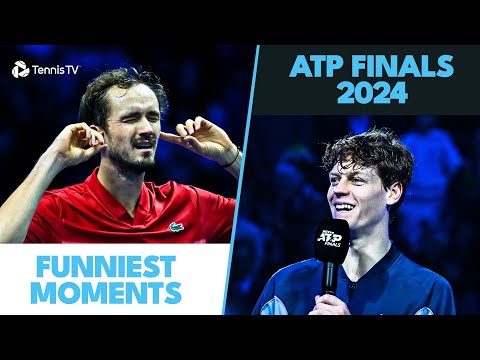 Iconic Medvedev Celebration; Dogs Invade Court & More | Nitto ATP Finals 2024 Funniest Moments