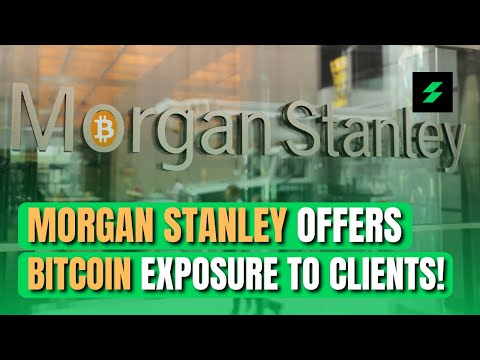 Coinbase Q1 News & Morgan Stanley #BITCOIN Exposure