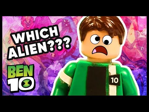 When BEN 10 Can't Choose an Alien! | LEGO Ben 10 Parody