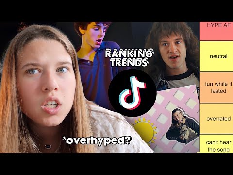 ranking tiktok edit trends...