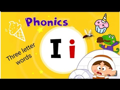 Complete "Ii" letter story|Three letters word blending|phonics#viral #phonics #english #trending