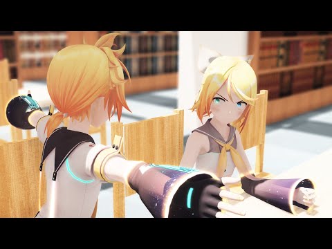 MMD】Can I touch your boobs ?