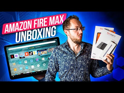 Amazon Fire Max 11 Unboxing: Including Pen & Keyboard!