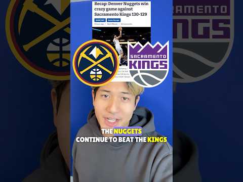 The Nuggets continue to beat the Kings #basketball #news #comedy