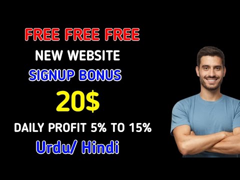 New earning website | 20$ Signup bonus | Daily profit 5% To 15% | Earn money online | Airdrop 2022