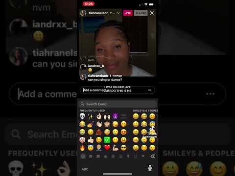 Why are you crying?!  - Tiara Nelson Instagram live