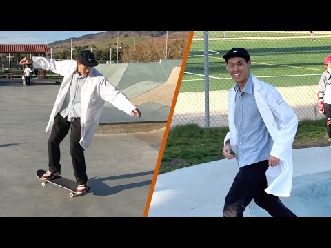 Neuroscientist Goes Skateboarding | Halloween Skate Edit