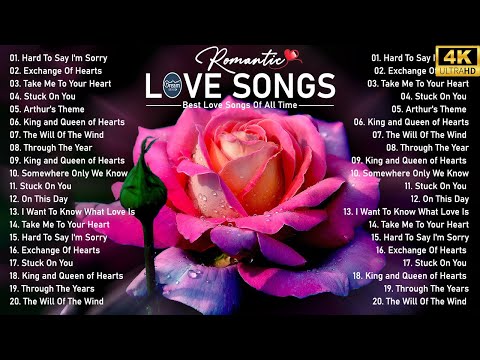 Top 100 Love Songs Of All Time - Most Old Beautiful Love Songs Of The 70s 80s 90s Ever