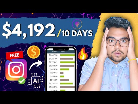 Instagram! $4,192 Using Affiliate Marketing | Ai + Instagram Free Method 2024 (Hindi)