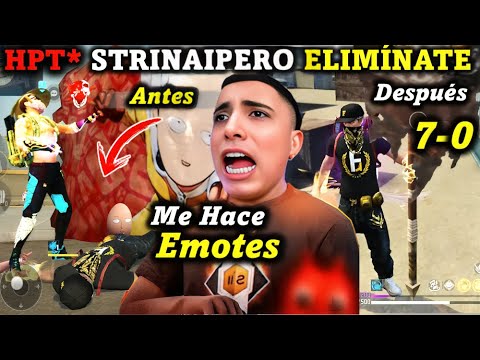 1 Pa 1 Ya🤬 Eliminate Hpt* Strinaipero 🤣 PvP Tóxico - Momentos Divertidos de Mr Stiven #freefire #ff