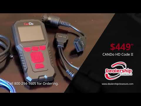 CanDo HD Code II Truck Diagnostic Regen CAT Cummins Detroit Hino