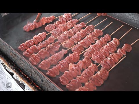 관문시장 옆 20년 양념어묵 닭꼬치 맛집 :: Seasoned Fish Cake, Chicken Skewers :: korean street food