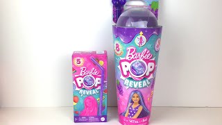 Barbie Pop Reveal Doll & Chelsea Pop Reveal Juice Box Unboxing Review #barbie