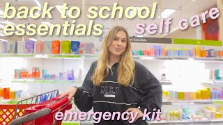 SELF CARE SHOPPING FOR BACK TO SCHOOL ESSENTIALS