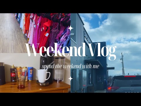 Weekend Vlog: shopping hauls, glucose test, brunch date