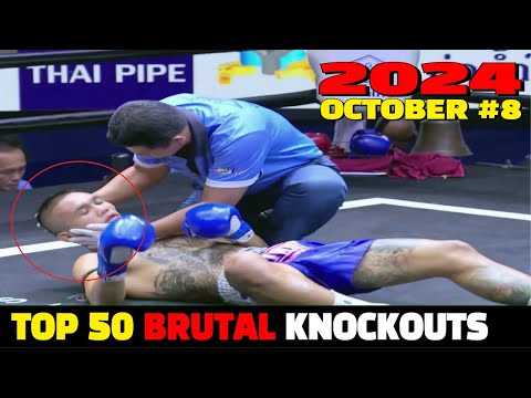 Top 50 Brutal Knockouts October 2024 #8 (MMA•Muay Thai•kickboxing•Kun khmer)