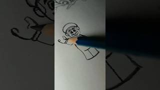 10sec draw ! how to draw super Mario #shorts #youtube #viral