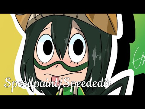 Tsuyu Asui | BNHA | SPEEDEDIT/SPEEDPAINT