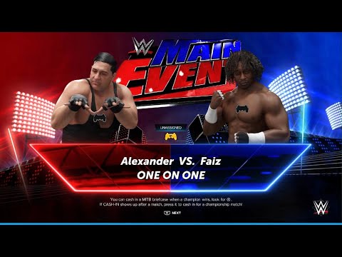 WWE 2K24 - AWA Main Event: Alexander vs Faiz