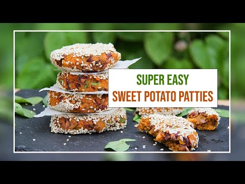 EASY Sweet Potato Patties - Lunchbox or Dinner