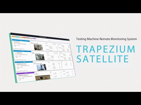 TRAPEZIUM SATELLITE Testing Machine Remote Monitoring System