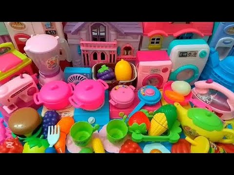 Satisfying Unboxing & Review | Diana & Roma pink rabbit kitchen set | #asmr💙