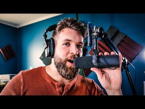 NEW MIC setup // Shure SM7B Preview